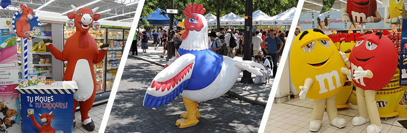 Costume Gonflable de Mascotte